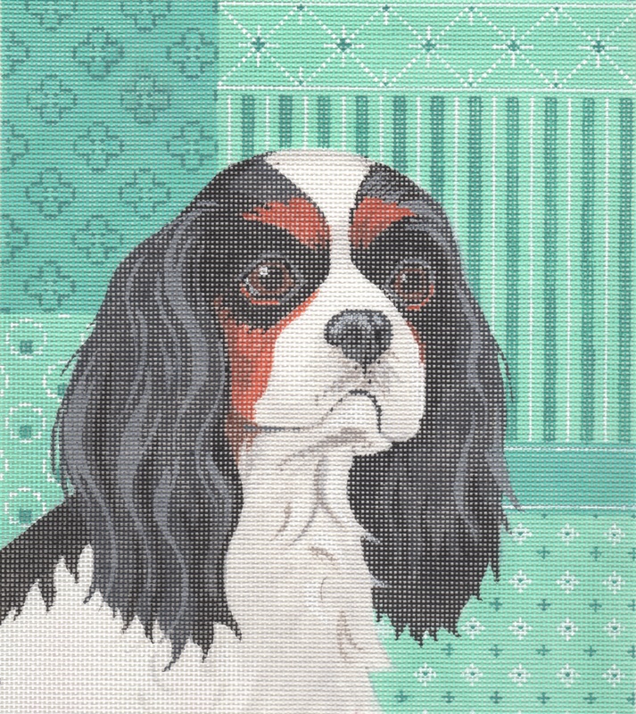 GERMAN SHEPHERD DOG handpainted Needlepoint Canvas 18 mesh by Labors of  Love